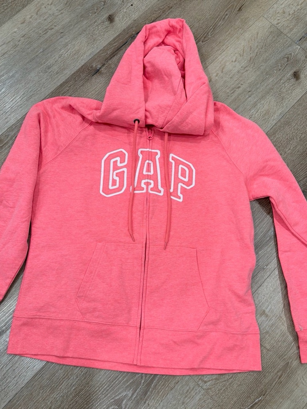 GAP Pink Hooded Zip-Up Jacket